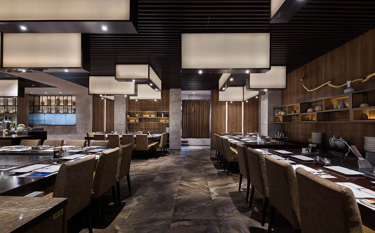 铁板烧设计案例/铁板烧装修案例