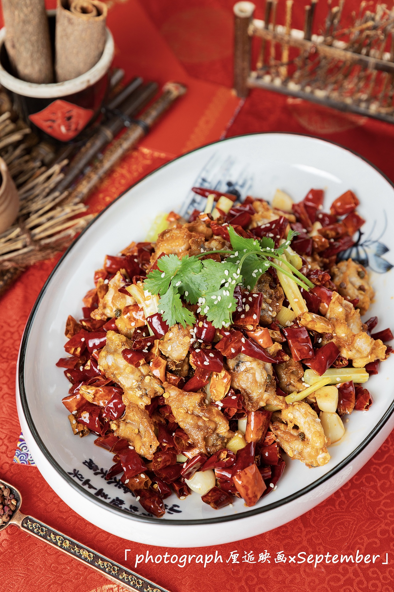 川菜系 菜单拍摄