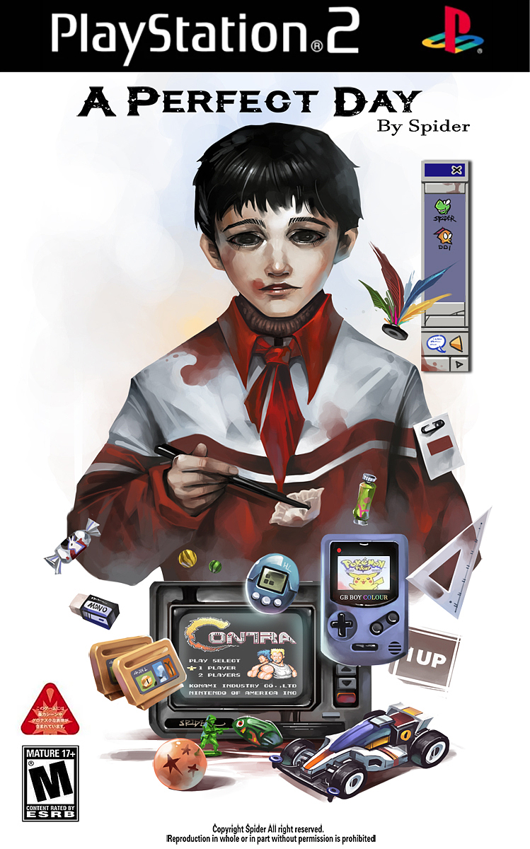 完美的一天（图ZMjk0Mjg1NDg4） - 商业插画 - 站酷设计师一蜘大蛛原创素材 - 站酷ZCOOL