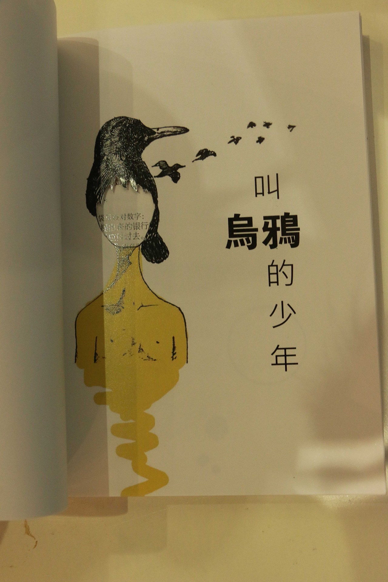 叫乌鸦的少年,卡夫卡的内心对话