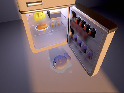 Nomad 习作|冰箱里的鱼