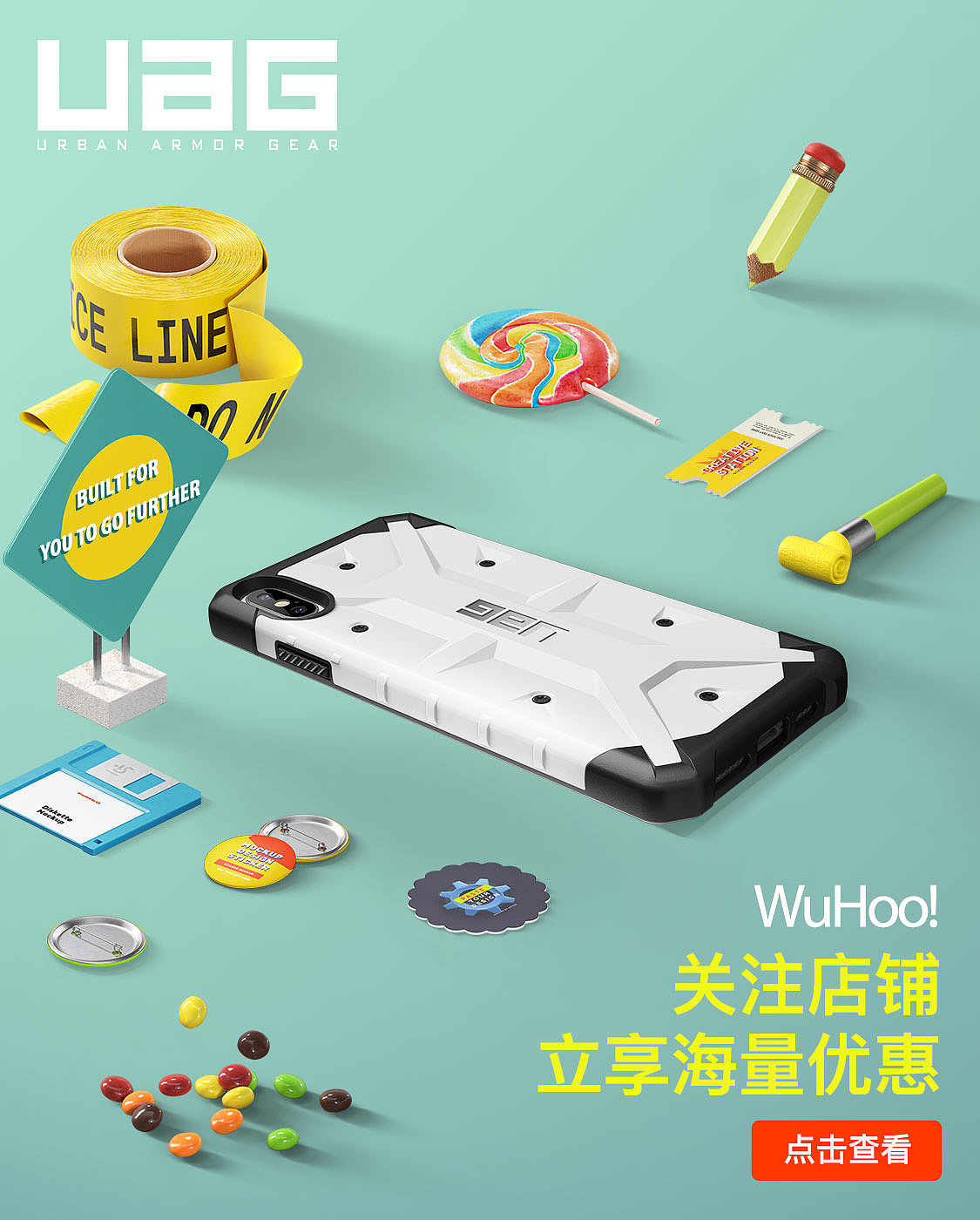 首屏海报小清新。。。。（图ZMTgzMDY0NzAw） - 品牌 - 站酷设计师大能猫猫原创素材 - 站酷ZCOOL