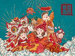 【中国风节日系列】春节