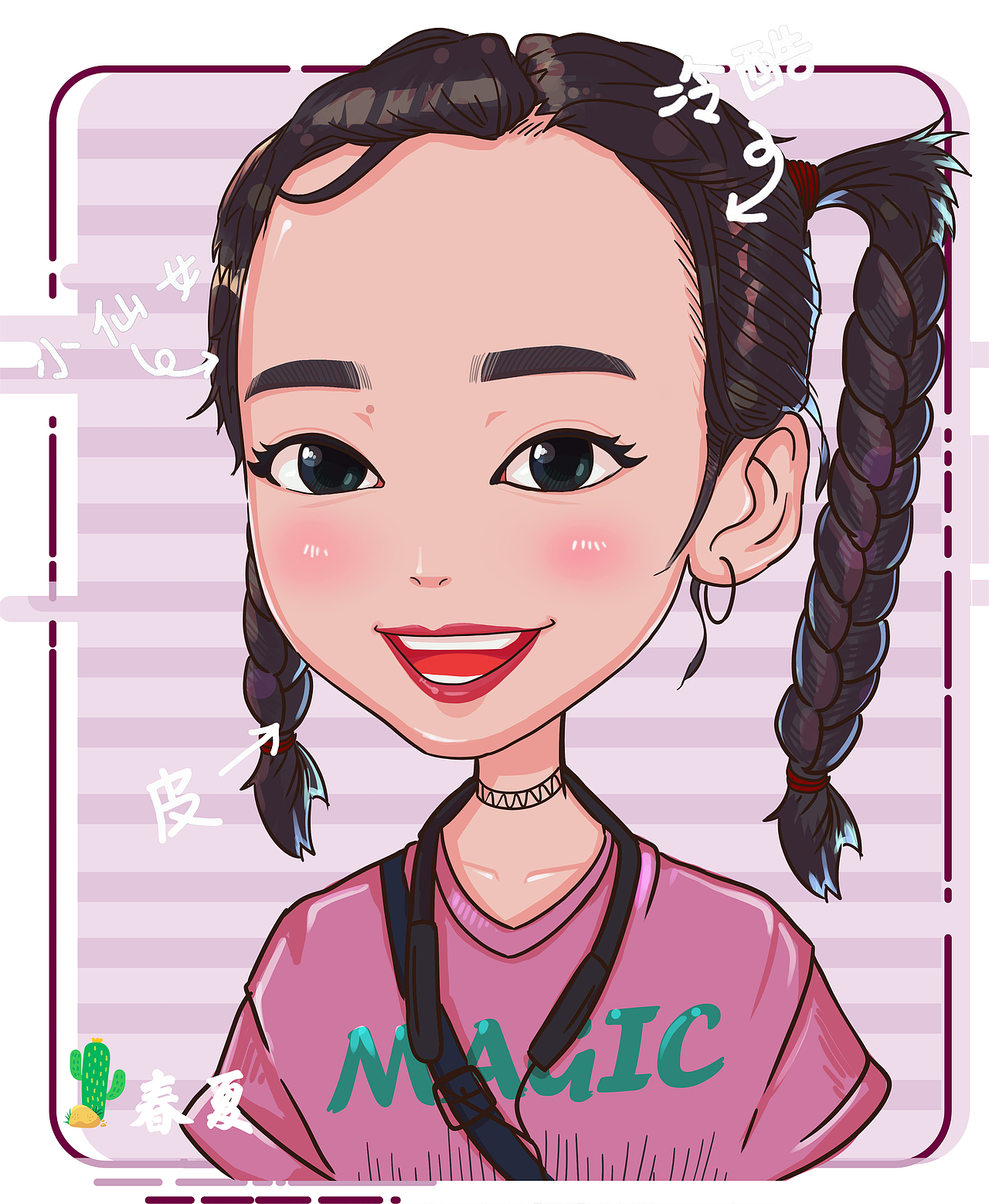 卡通头像（图ZMTYzNTUxNDI4） - 单幅漫画 - 站酷设计师冰糖先生x原创素材 - 站酷ZCOOL