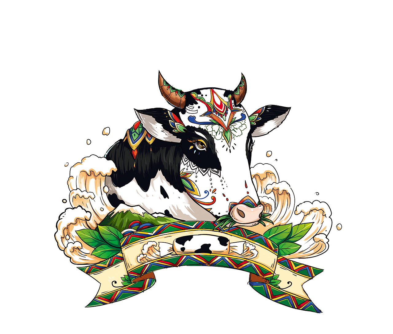 蒙古奶糖特产包装罐（图ZMTQ5Njk3MTQw） - 商业插画 - 站酷设计师八月江水品牌设计原创素材 - 站酷ZCOOL