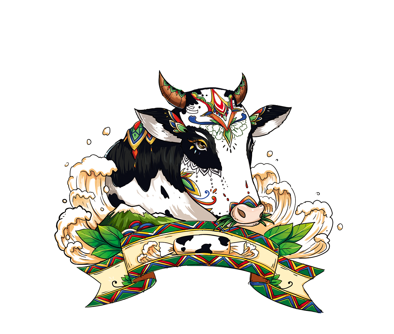 蒙古奶糖特产包装罐 原创作品 站酷 Zcool