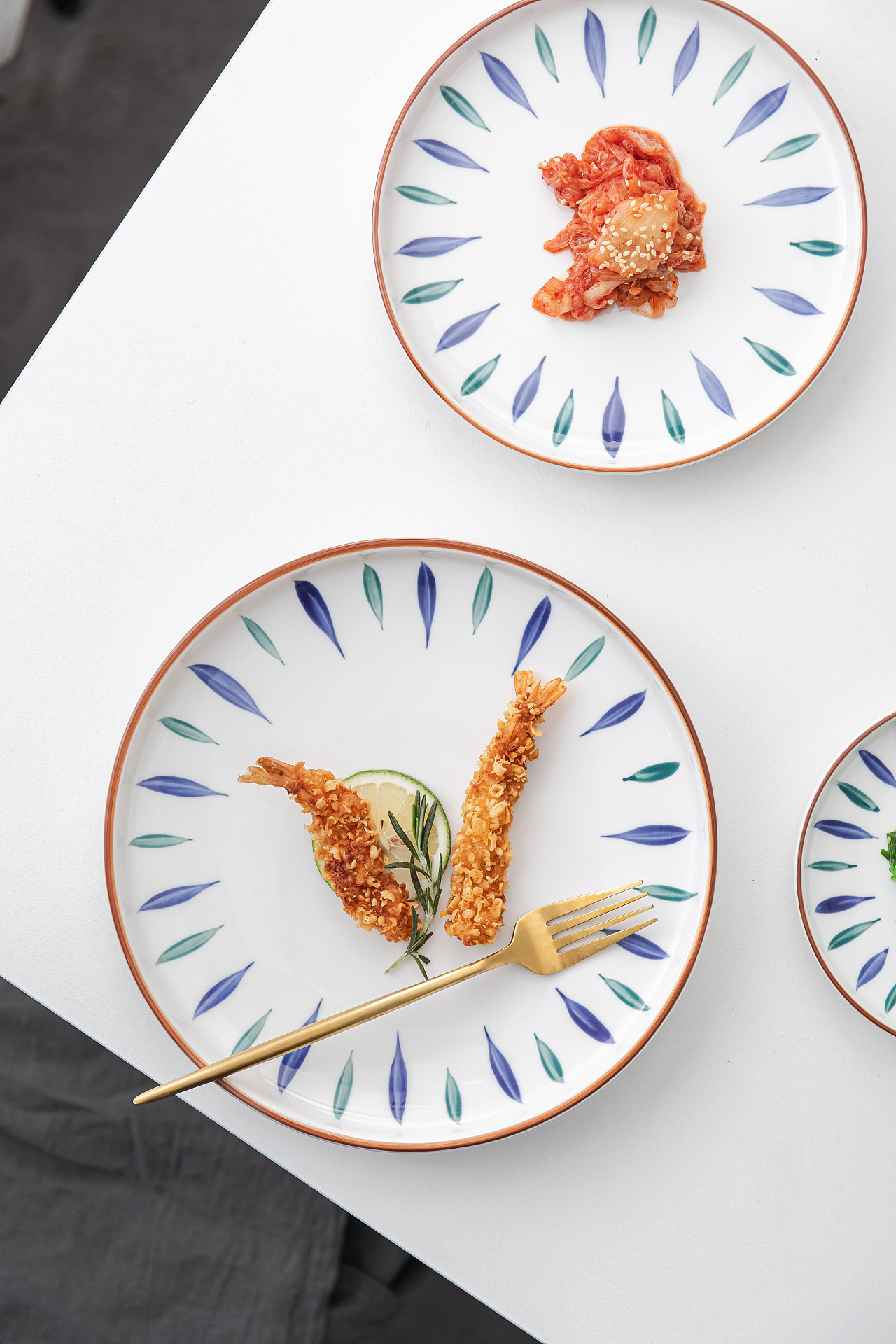 日系手绘简约餐具