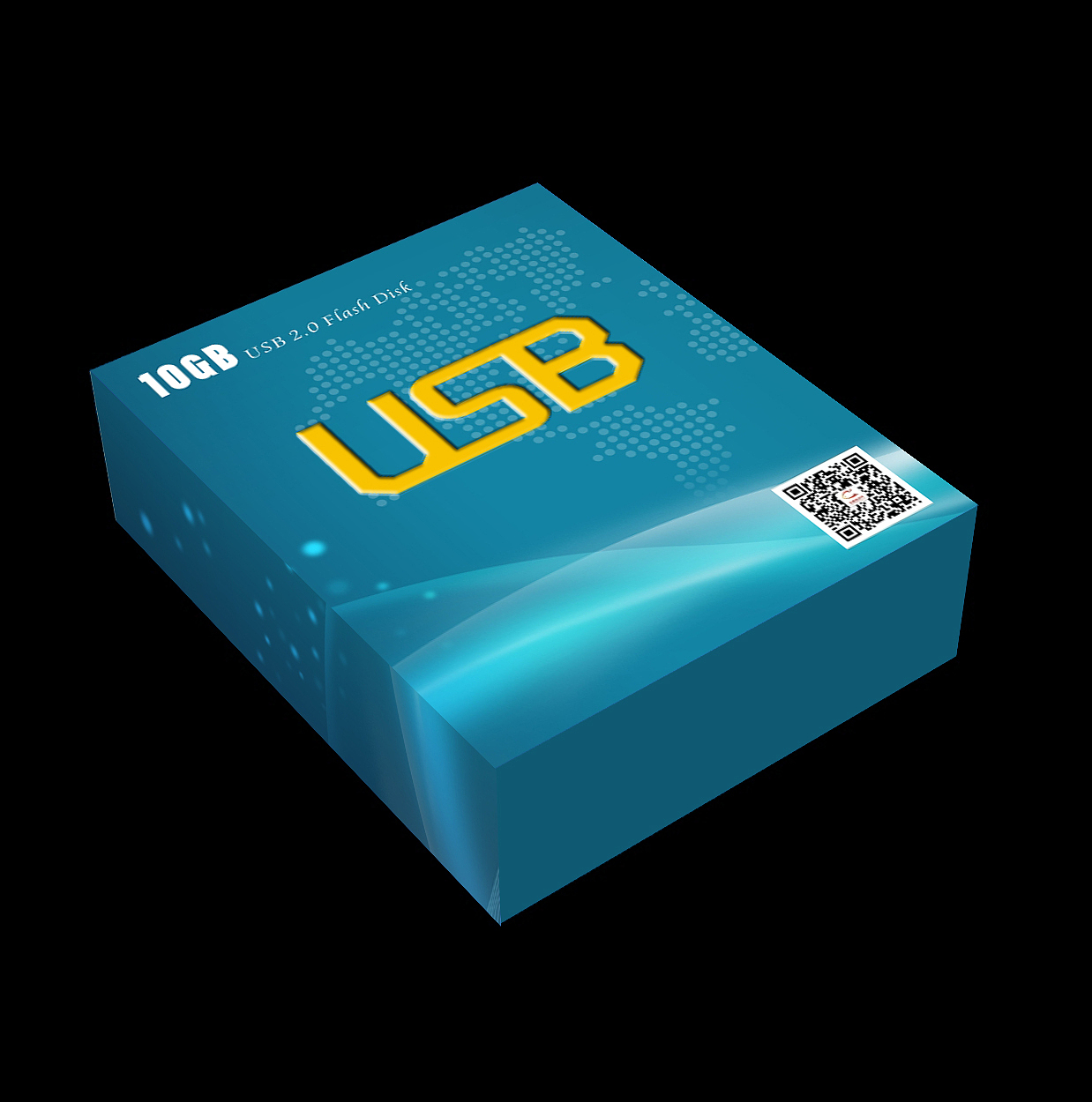 USB的包装盒飞机稿