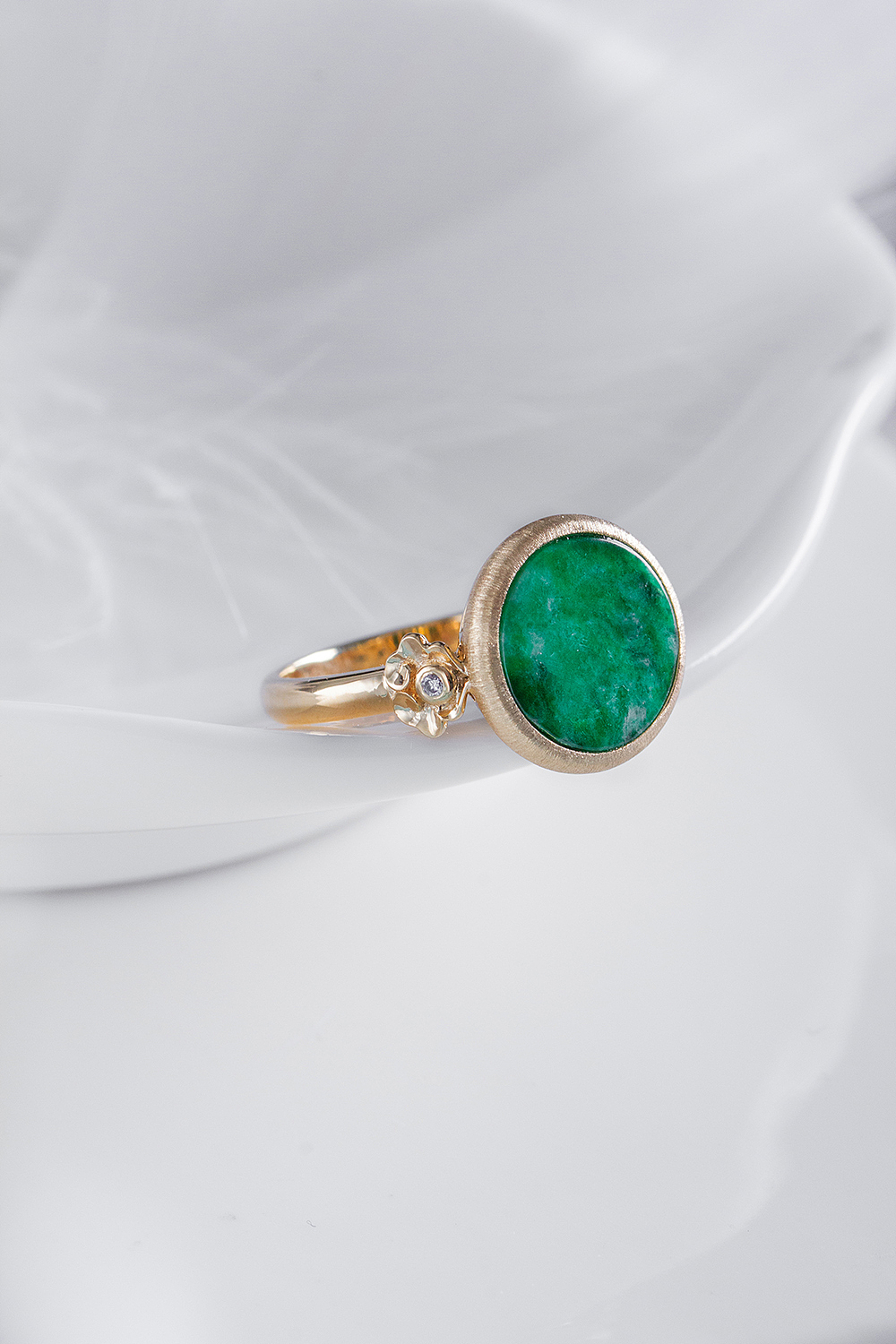 镶嵌吊坠玉翡翠戒指项链