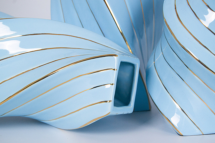 星派家居-现代简约轻奢美欧法式几何陶瓷花器扭纹花器（图ZMjA0MjI3MDA4） - 生活用品 - 站酷设计师星派家居原创素材 - 站酷ZCOOL