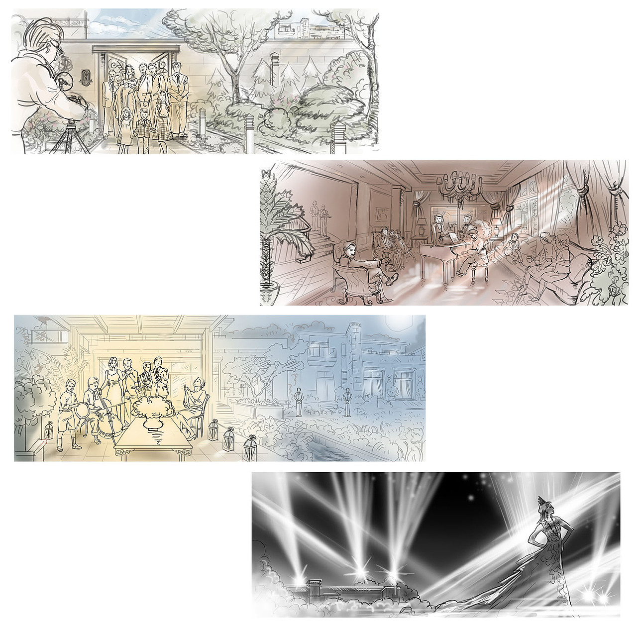 物料画面综合（图ZMTE0MDcyMDE2） - 艺术插画 - 站酷设计师csofking原创素材 - 站酷ZCOOL