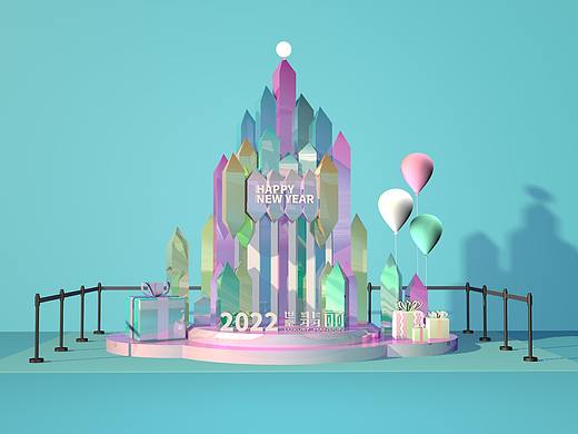 商业美陈打卡装置