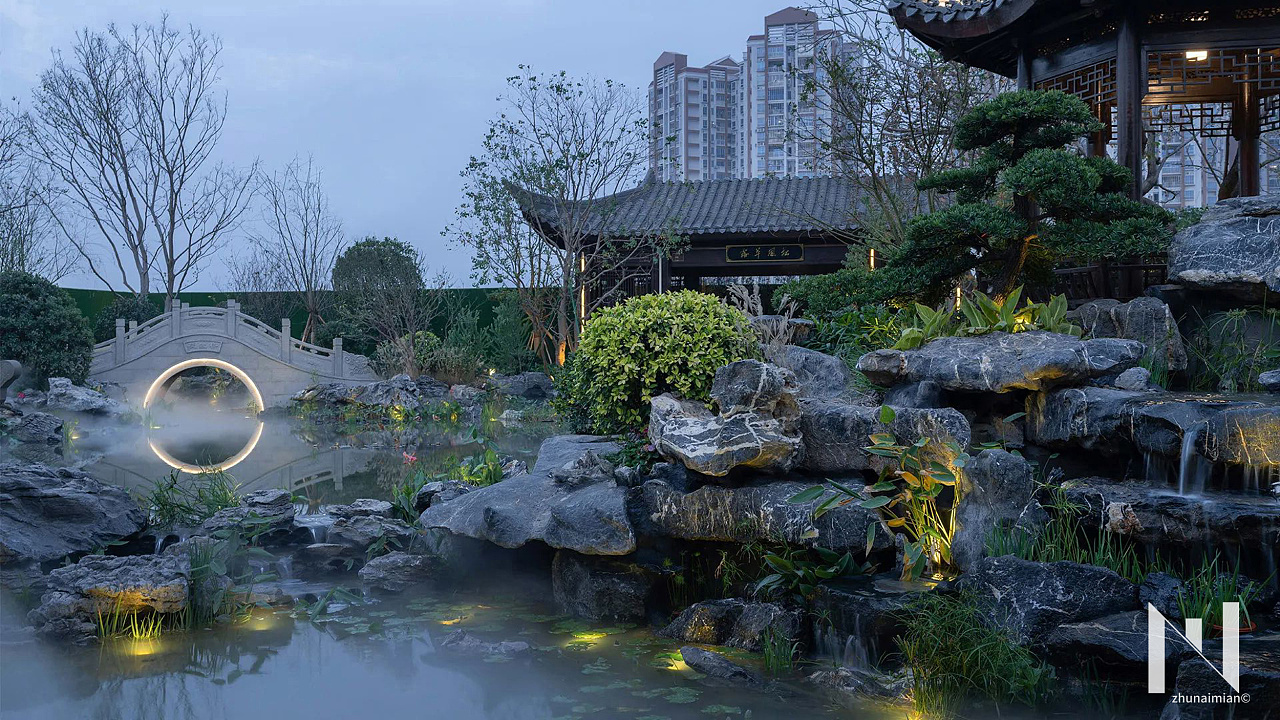 2020 04 中式住宅示范区景观