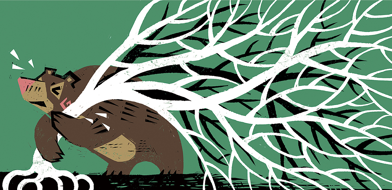 白虎的故事（图ZMjM3OTE1OTAw） - 绘本 - 站酷设计师王东M工原创素材 - 站酷ZCOOL