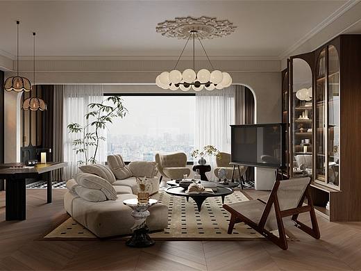 【法式中古】生活的气质（个人主页-ZNjgxMzk0NjA=） - 家装设计 - 站酷设计师Z899978447原创素材 - 站酷ZCOOL