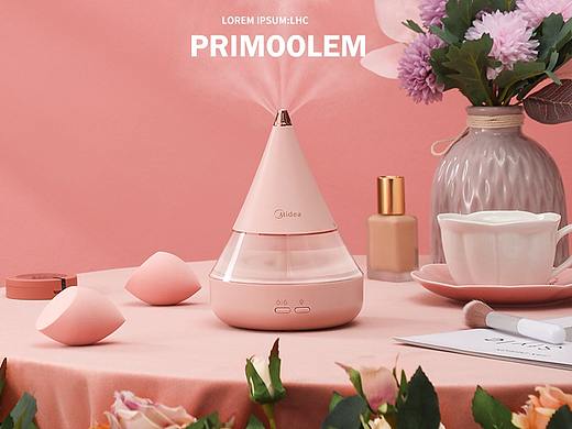 美的迷你加湿器&平面拍摄&Primoolem