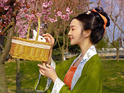 3.9 汉服摄影“一只甜橙”（个人主页-ZNTEzMzcxNTY=） - 人像摄影 - 站酷设计师来公子原创素材 - 站酷ZCOOL