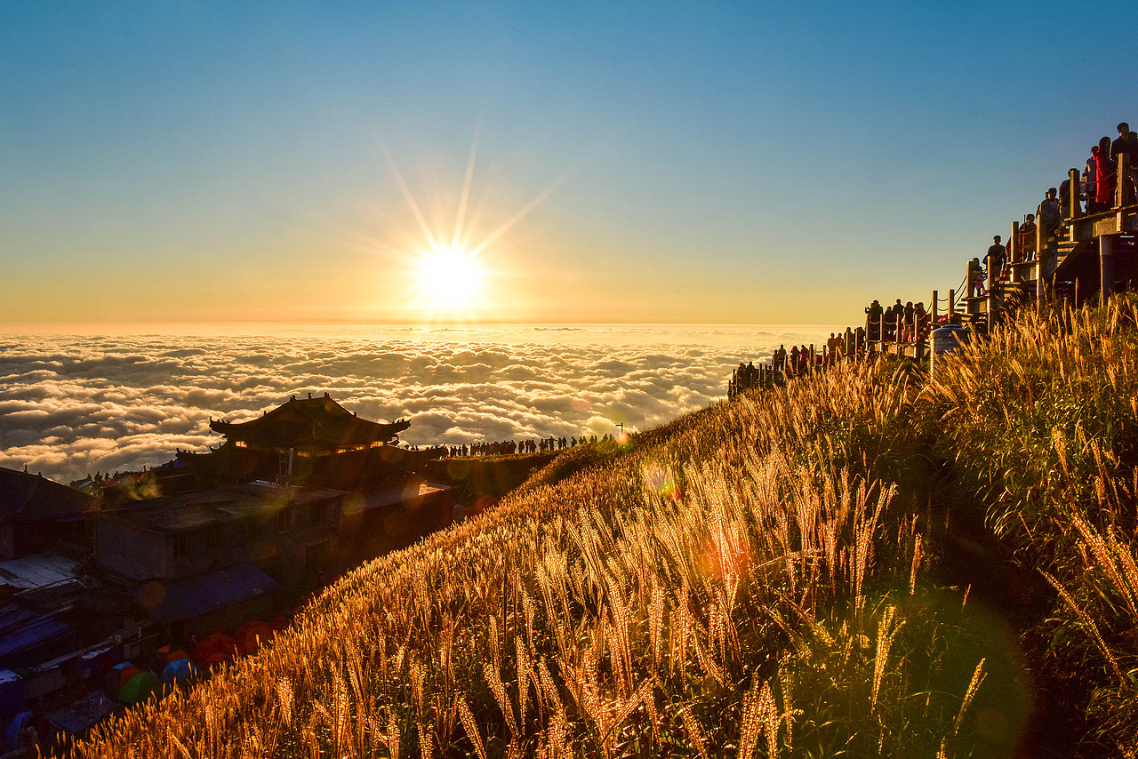 绝美星空-武功山徒步