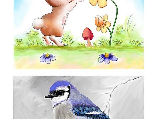 数位板手绘（个人主页-ZNDU5MDk2NzI=） - 创作习作 - 站酷设计师女皇anna原创素材 - 站酷ZCOOL