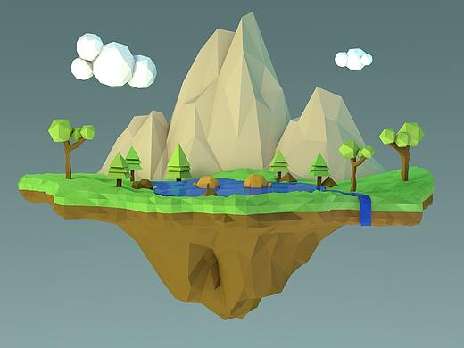 low poly
