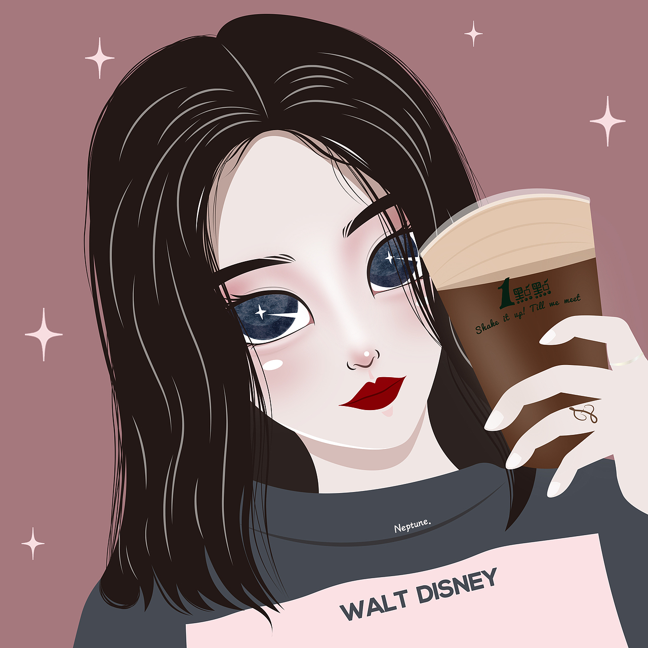 blingbling头像系列4--近期画的IU、朋友和粉丝们~（图ZMTkwMzg2NTg0） - 创作习作 - 站酷设计师Neptune海王星原创素材 - 站酷ZCOOL