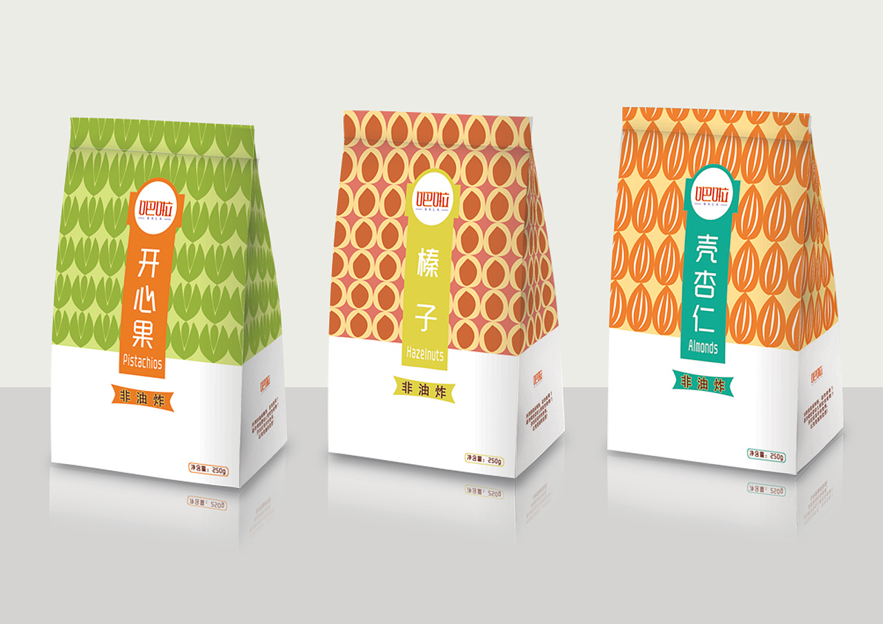 坚果 包装设计（图ZMTA3OTQ3NDEy） - 包装 - 站酷设计师盐间的盐原创素材 - 站酷ZCOOL