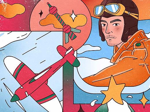 《飞行圣诞》（个人主页-ZMzIzNDMxMjg=） - 海报 - 站酷设计师一包黑化肥原创素材 - 站酷ZCOOL