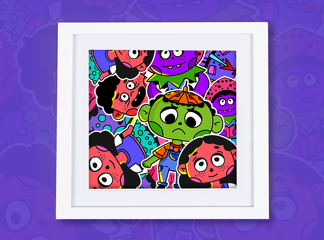 doodle风格插画（图ZMTk1MjY5NDQw） - 创作习作 - 站酷设计师小鹤鹤921原创素材 - 站酷ZCOOL