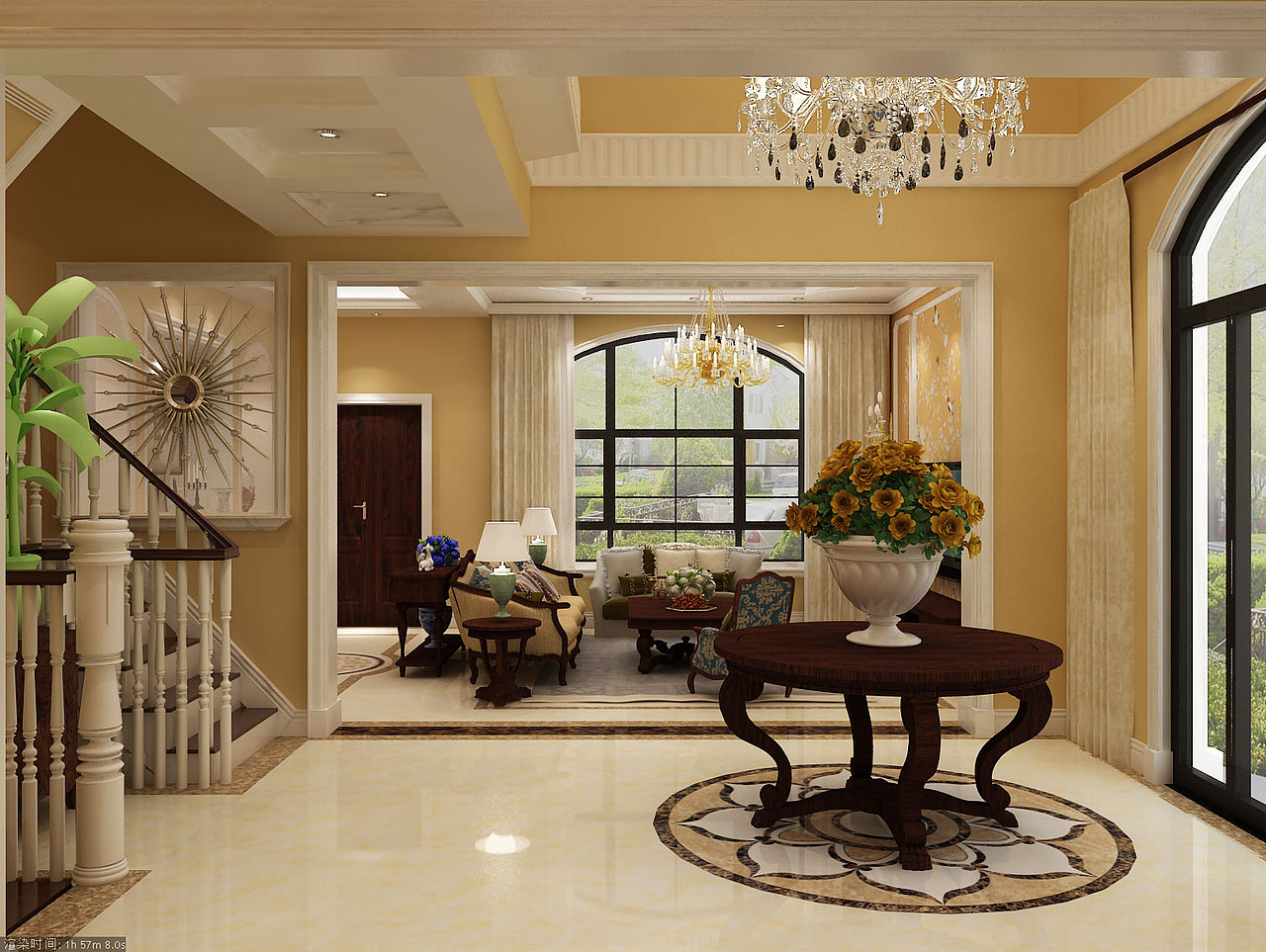 天津中信珺台欧式设计