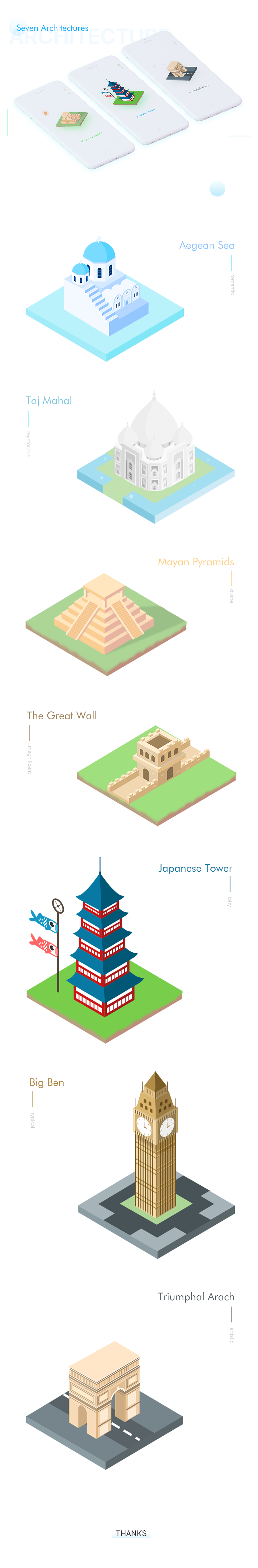 当建筑和2.5D风格碰撞