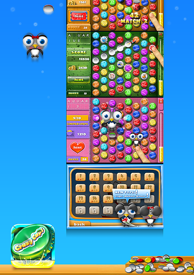 CrazyCaps（图ZMTcwMzA2MzI=） - 游戏UI - 站酷设计师aboutwei原创素材 - 站酷ZCOOL