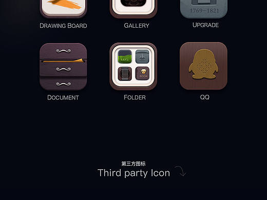 Icon图标-展示（个人主页-ZMjA5MjQ5MjA=） - 图标 - 站酷设计师綦十七原创素材 - 站酷ZCOOL