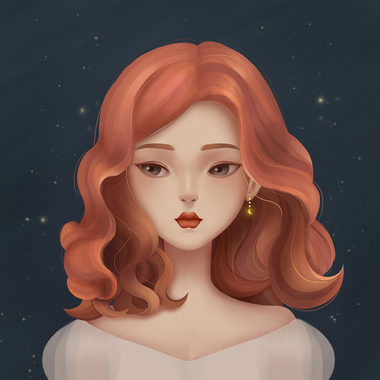 复古风女生头像