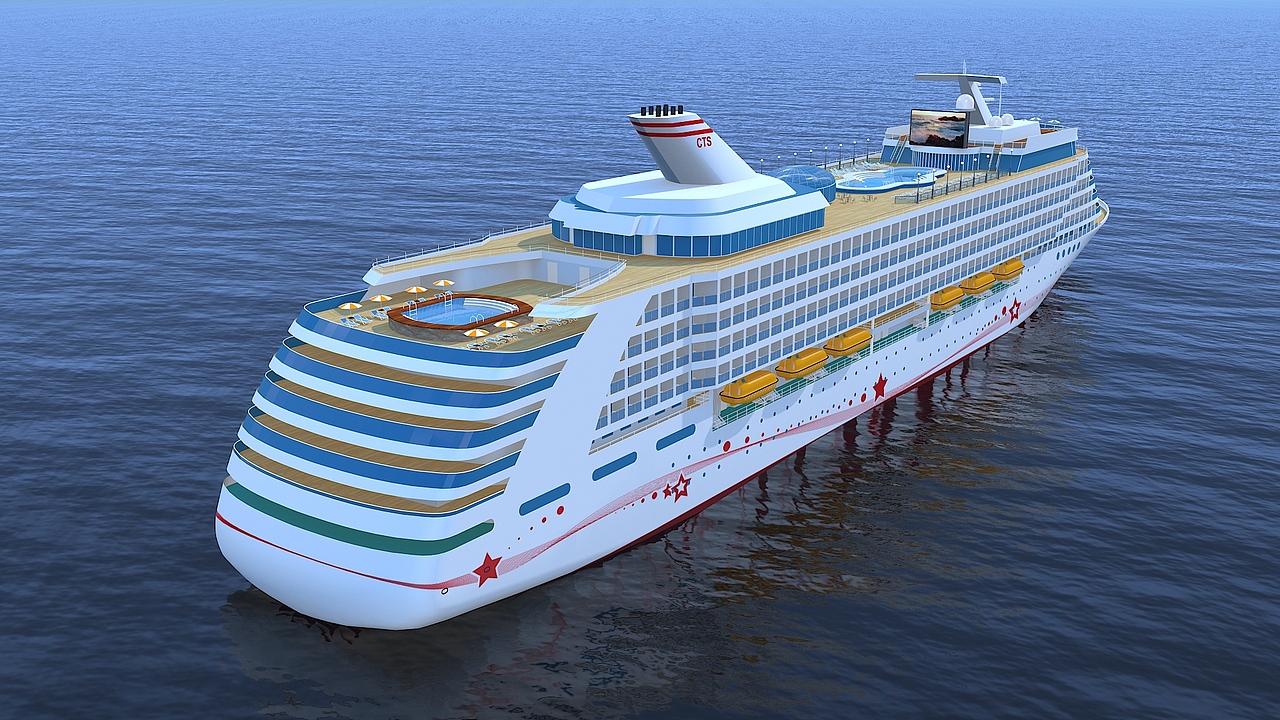 邮轮外观造型概念设计