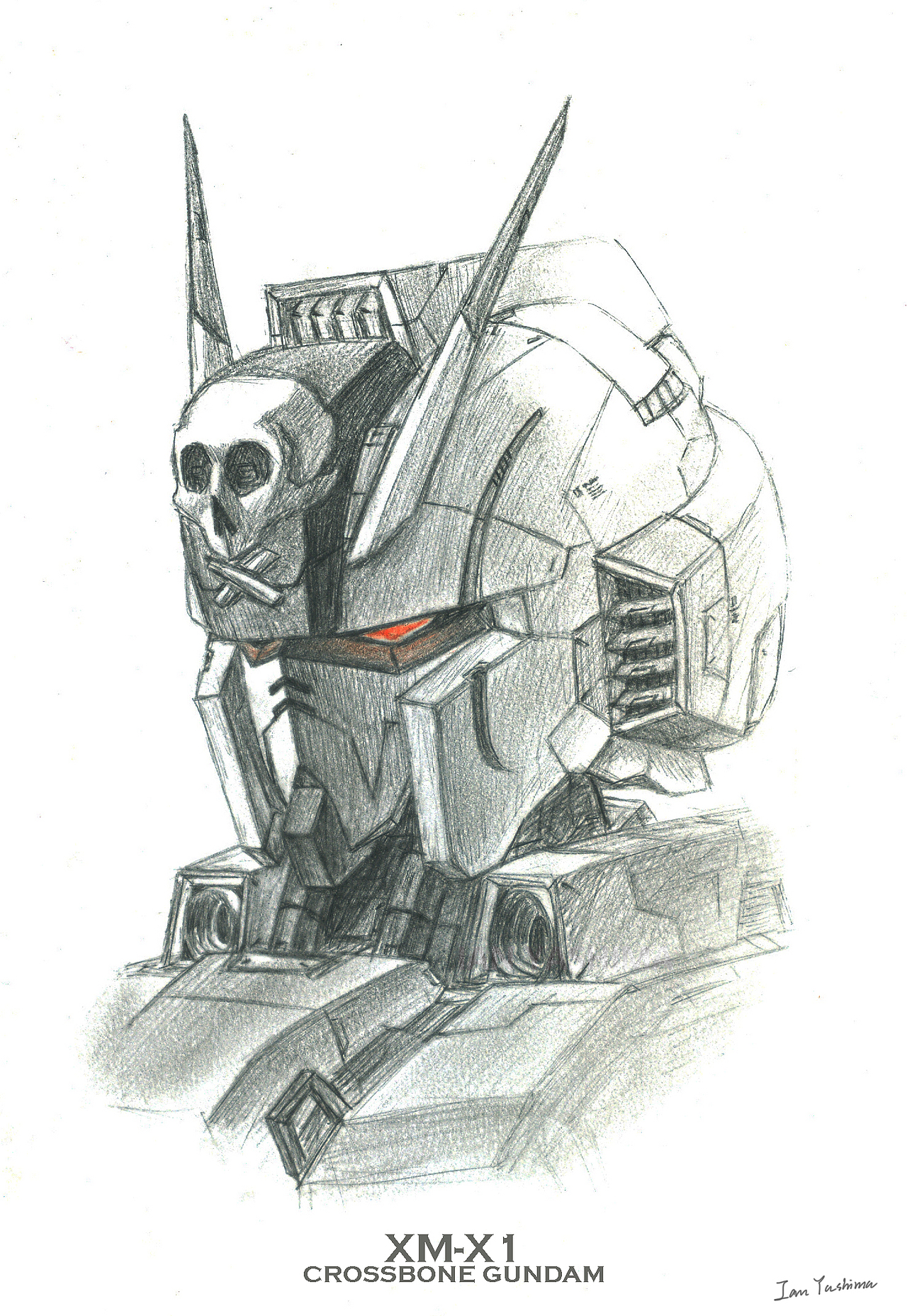 Crossbone Gundam（图ZMTk1MDUzMzg0） - 单幅漫画 - 站酷设计师八洲伊安原创素材 - 站酷ZCOOL
