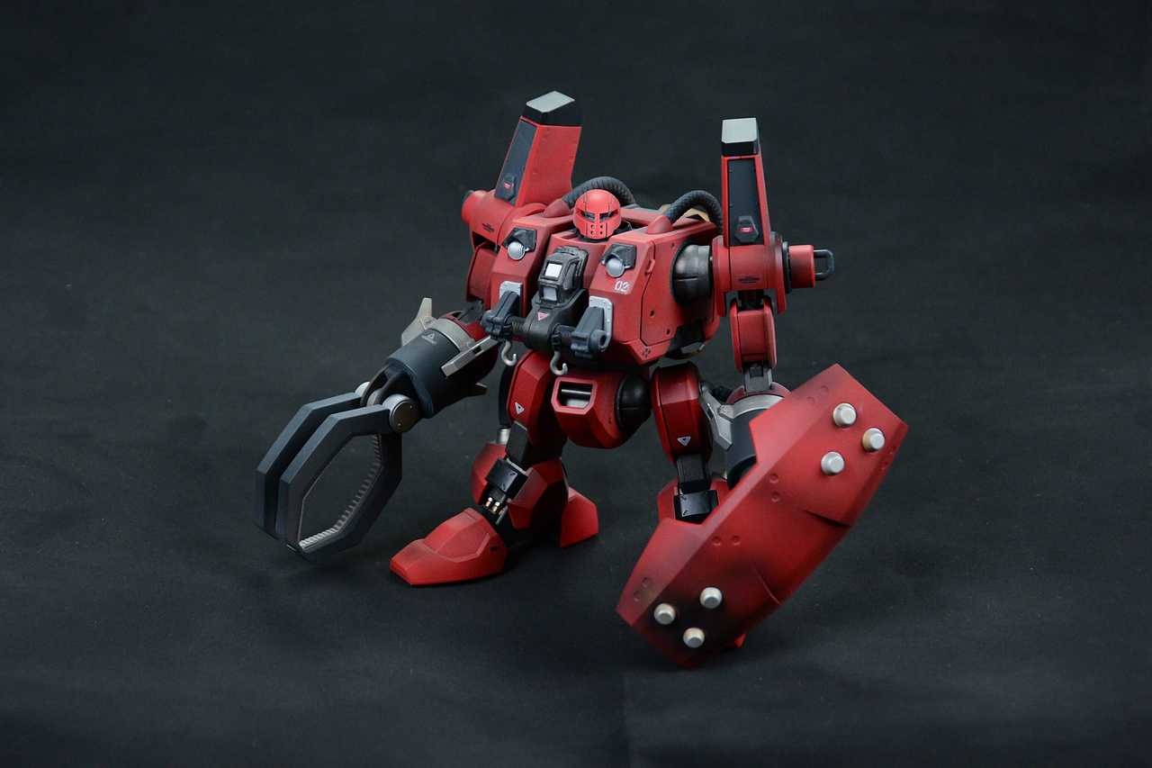 【高达模型】工业涂装试手 —— HG机动工兵&作业地台