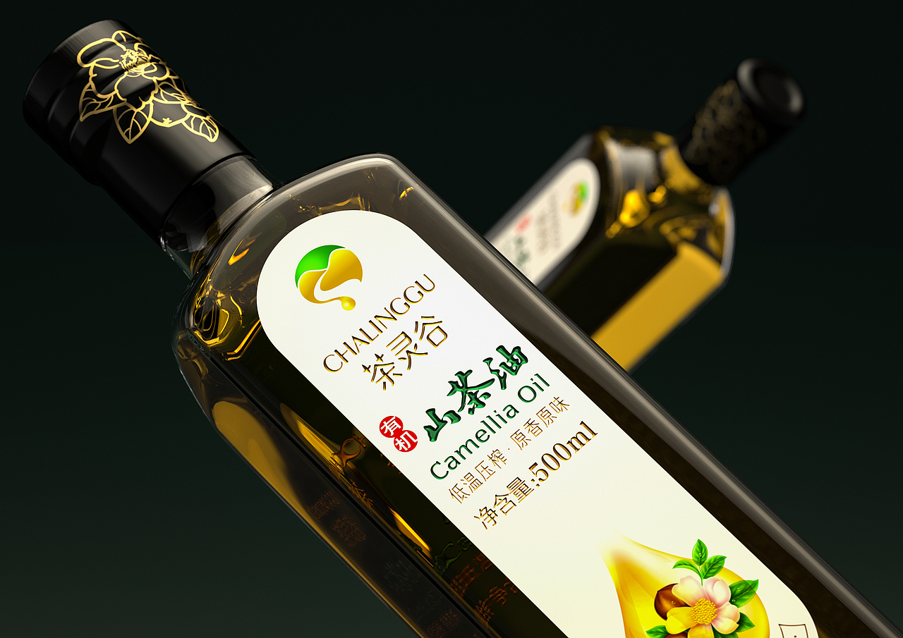 山茶油包装/原创插画/成都设计公司/一道设计原创作品(图ZMTk3MzcxNjIw) - 包装 - 站酷设计师一道三略原创素材 - 站酷ZCOOL