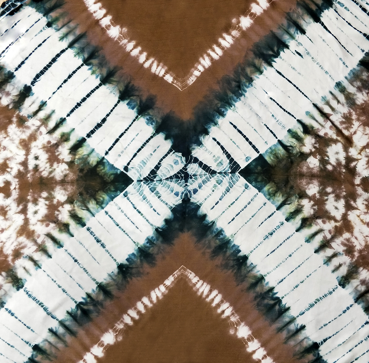 扎染方巾图案设计