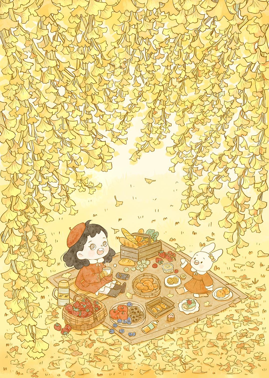 近期iPad插画场景合集