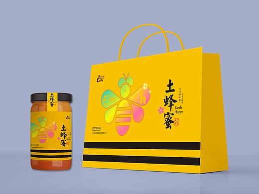 土蜂蜜包装设计