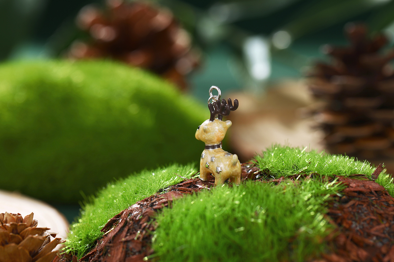 首饰摄影 | 森屿麋鹿 | 小鹿项链