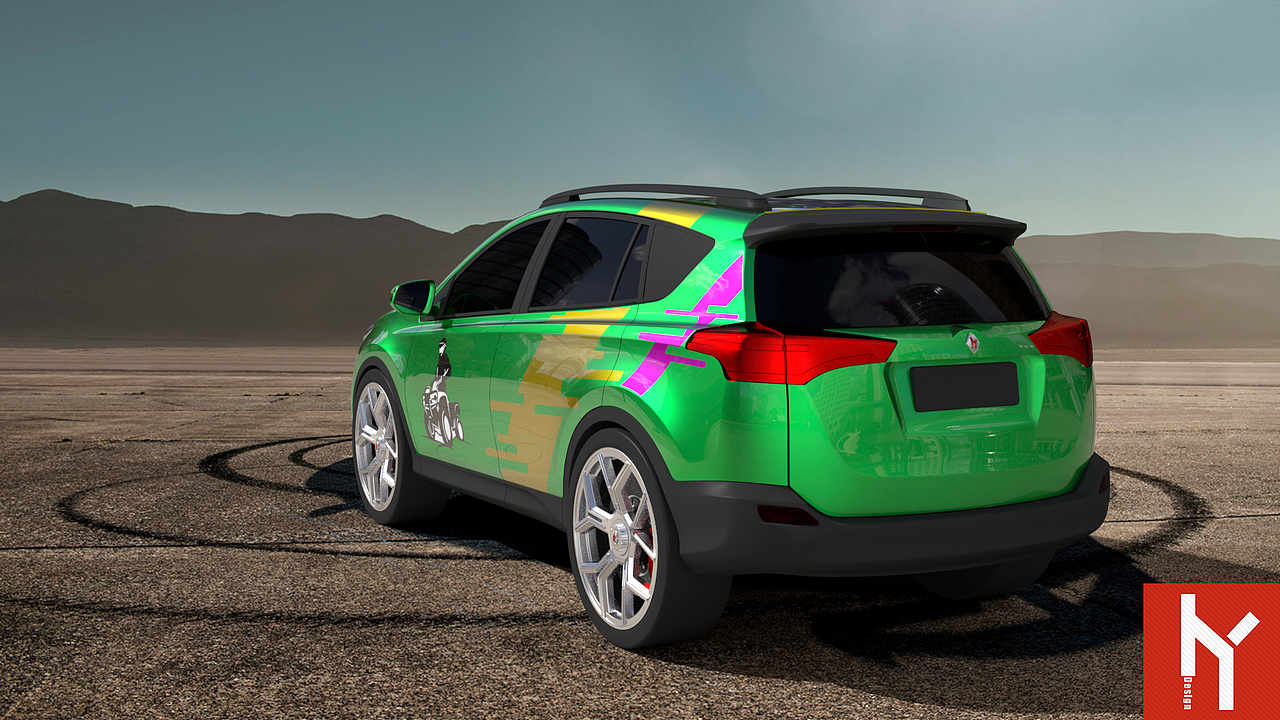 丰田RAV4 海耀(HY)学员作品 数模分享 !