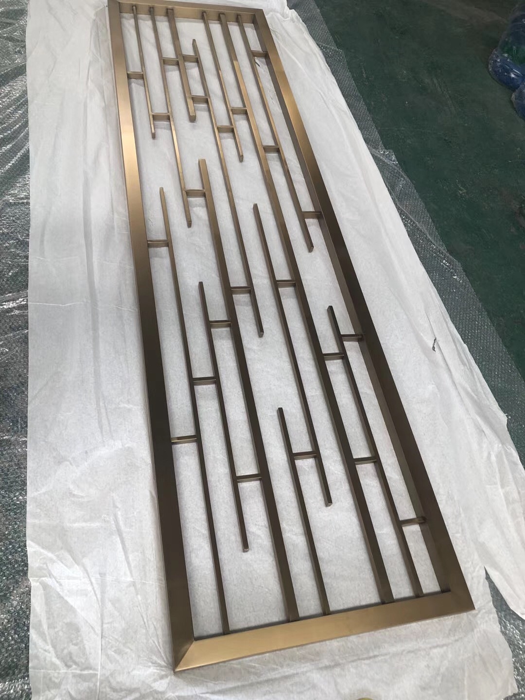 不锈钢玄关 玫瑰金不锈钢隔断屏风 厂家批发