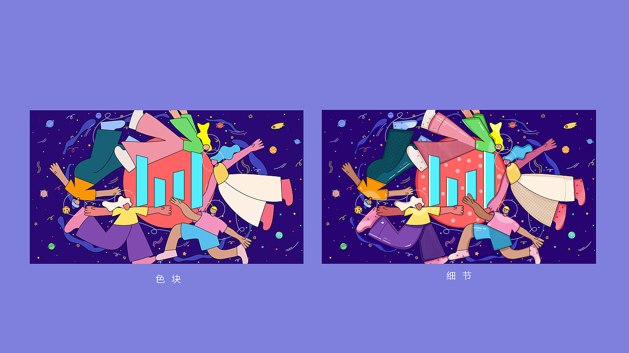 《遨游太空》（图ZMjIxMDg5NDEy） - 海报 - 站酷设计师一万只虾仁原创素材 - 站酷ZCOOL