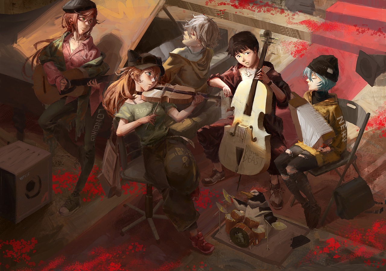 《在世界的中心呼唤爱的野兽》—创作过程（图ZMTkwNjEzMTYw） - 商业插画 - 站酷设计师Mr_Feith原创素材 - 站酷ZCOOL