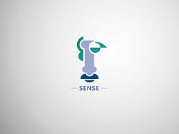 SENSE平面工作室标志设计