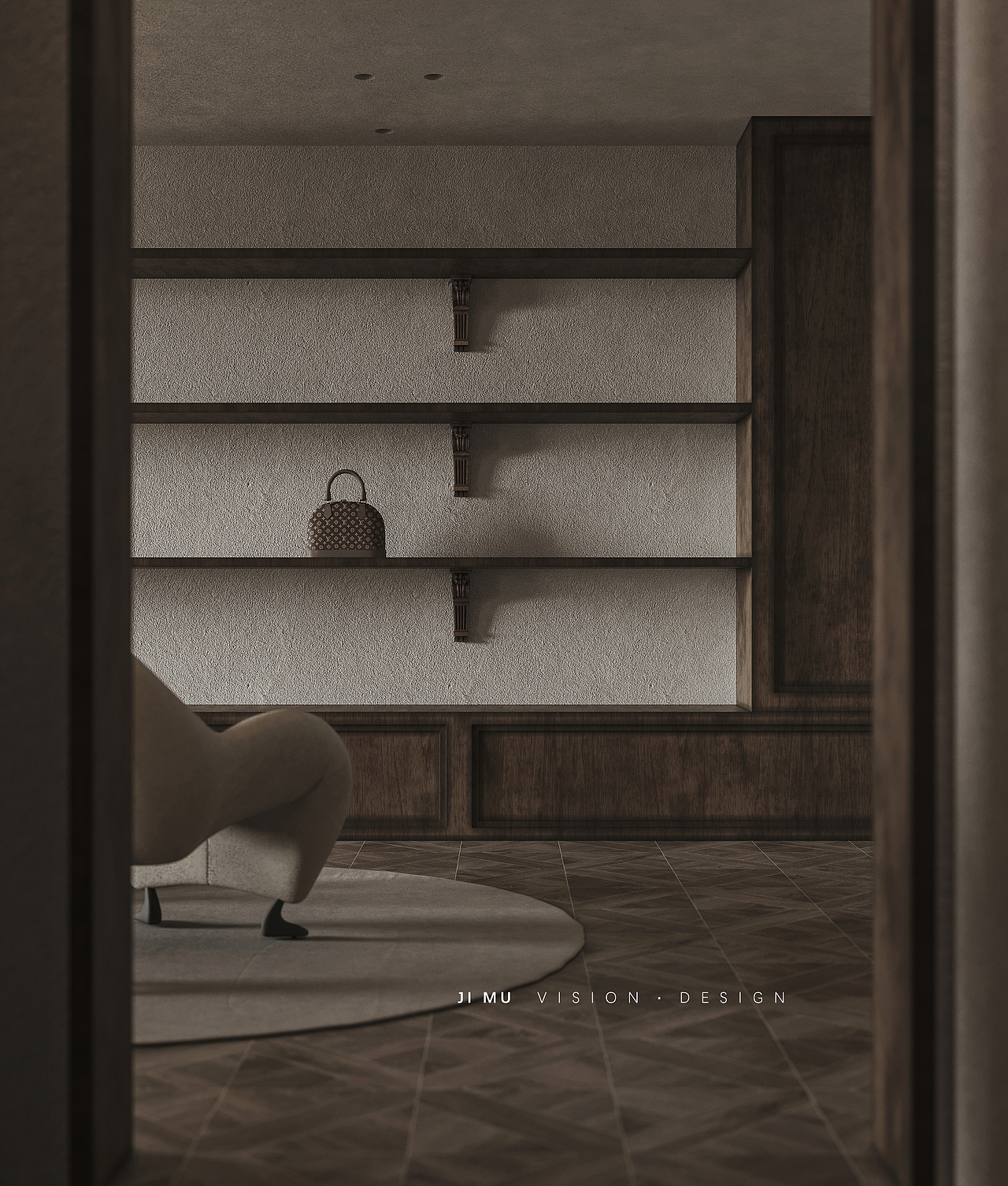 复古商业空间表现（图ZMjc2MjM0MjAw） - 家装设计 - 站酷设计师大佬陈丶原创素材 - 站酷ZCOOL