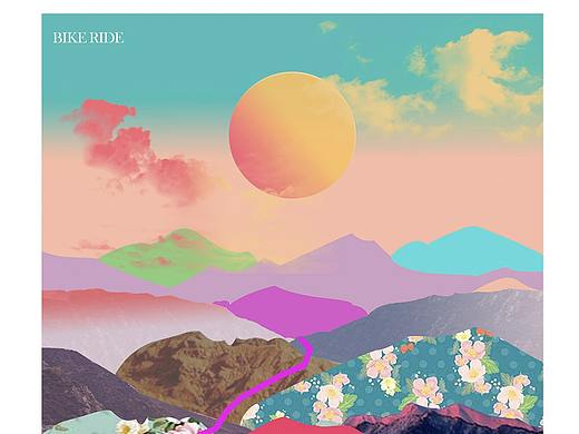 期中考试—祁连山拼贴海报