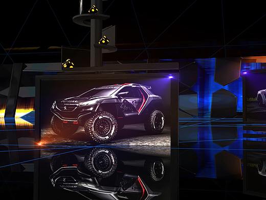 AE三維場景搭建（個人主頁-ZMjQ4MzAwMDQ=） - 欄目片頭 - 站酷設(shè)計師xue作品集原創(chuàng)素材 - 站酷ZCOOL