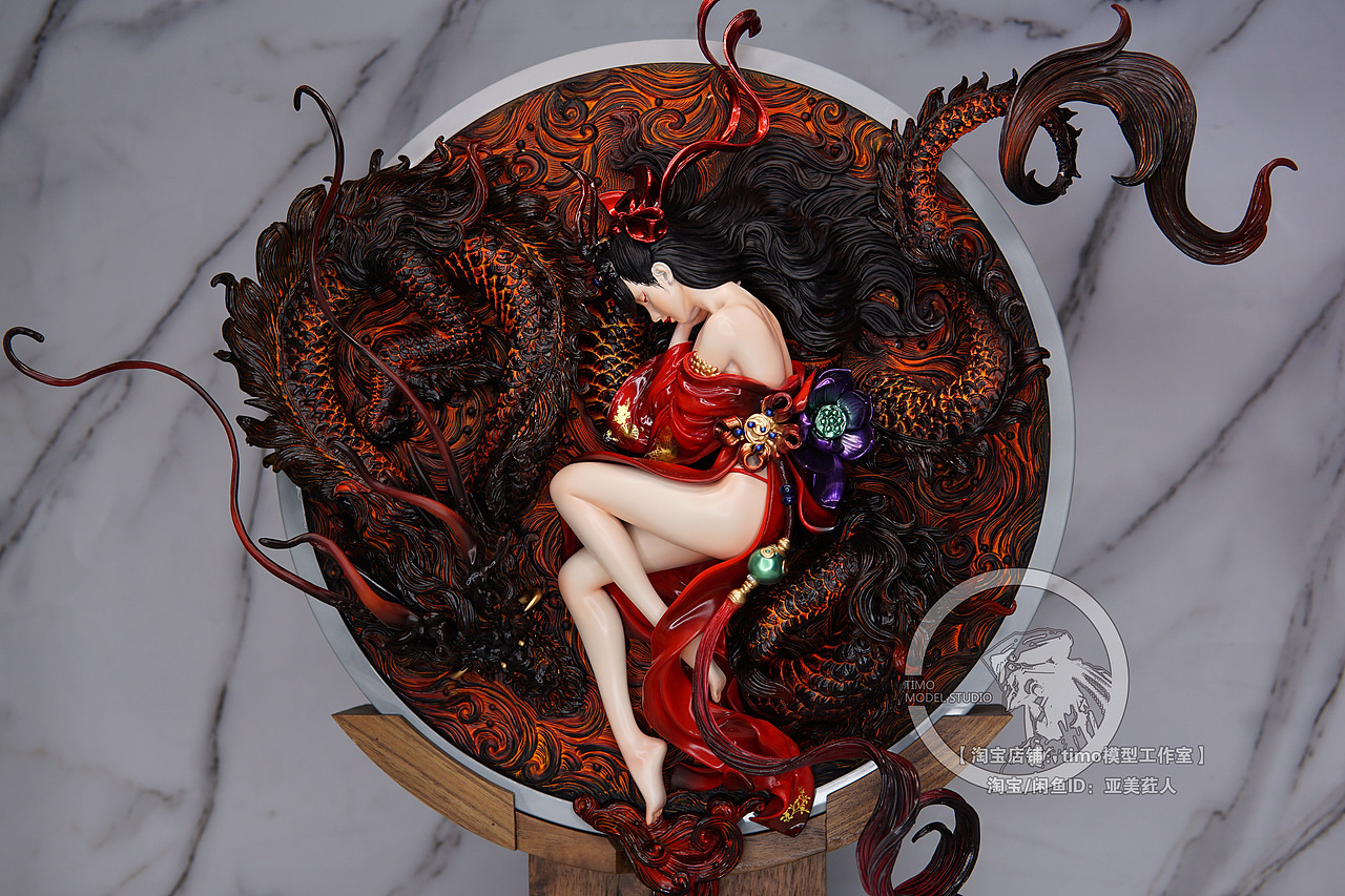 御龍眠 羅鵬（圖ZMjcwNDAxMDA4） - 手辦/模玩 - 站酷設(shè)計(jì)師Timo模型工作室原創(chuàng)素材 - 站酷ZCOOL